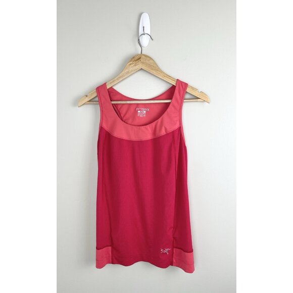 Arc'Teryx Womens Tank Top Size M Pink Cita Lightweight Sleeveless Stretch - Picture 1 of 9